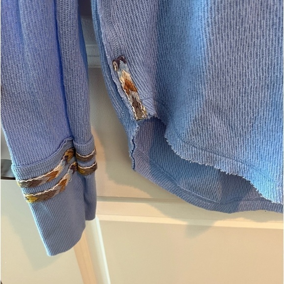 Free People Thermal Henley Top - Picture 5 of 16